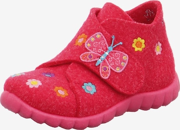 SUPERFIT - Zapatillas de casa 'Happy' en rojo: frente