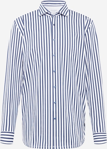 OLYMP - Ajuste regular Camisa en azul: frente