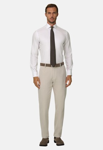 Coupe regular Chemise Boggi Milano en blanc