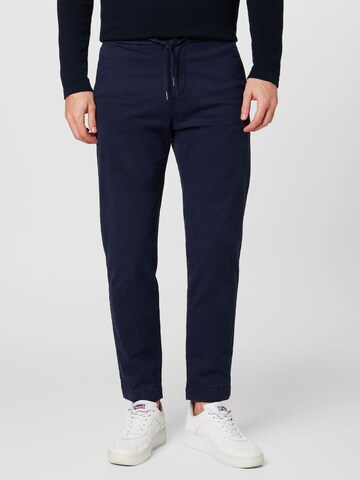 Regular Pantalon chino ESPRIT en bleu : devant