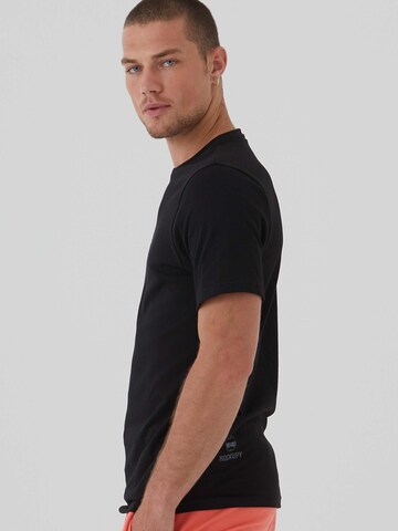 Rockupy Shirt 'nur'‌‌‌‌‌‌‌‌‌‌ in Schwarz