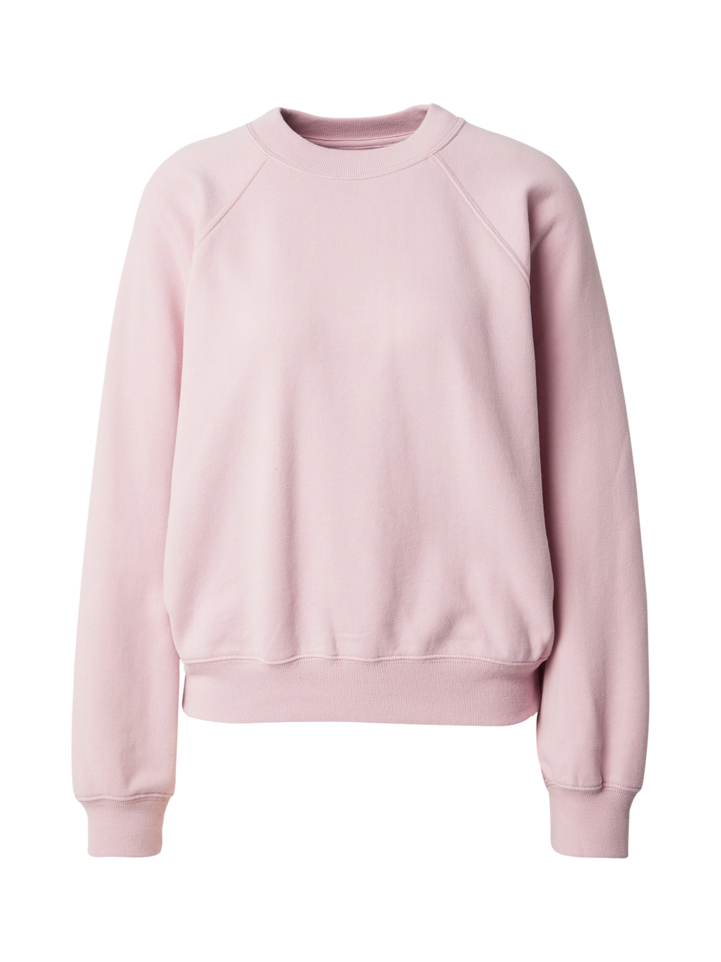Abercrombie & Fitch Sweatshirt 'ESSENTIAL CLASSIC SUNDAY' i rosa: framsida