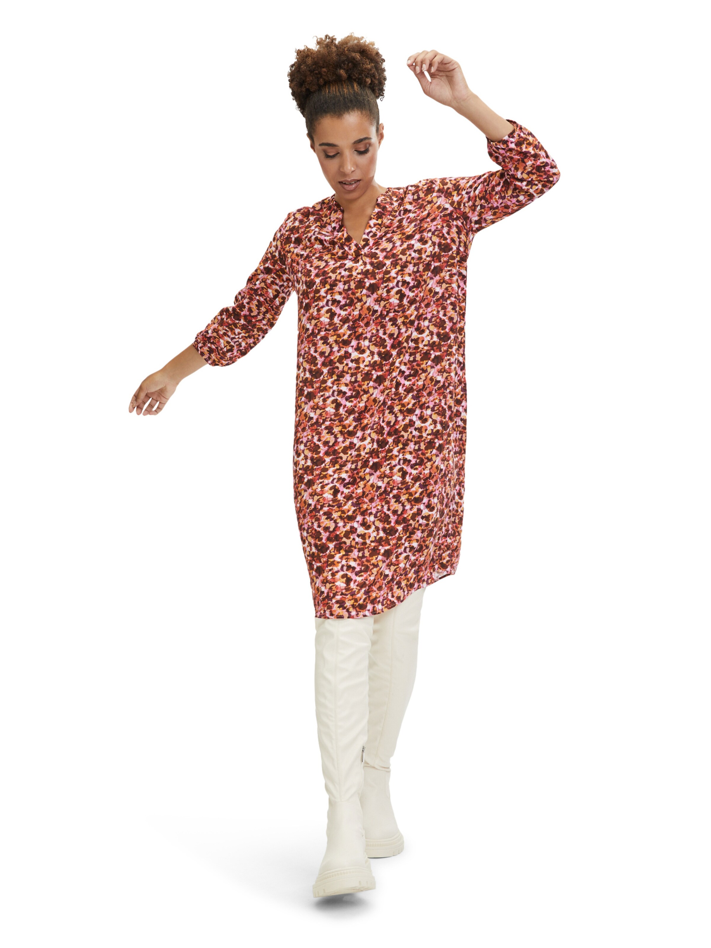 Abito camicia di Cartoon in rosa