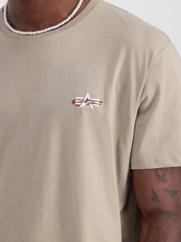 Maglietta di ALPHA INDUSTRIES in beige