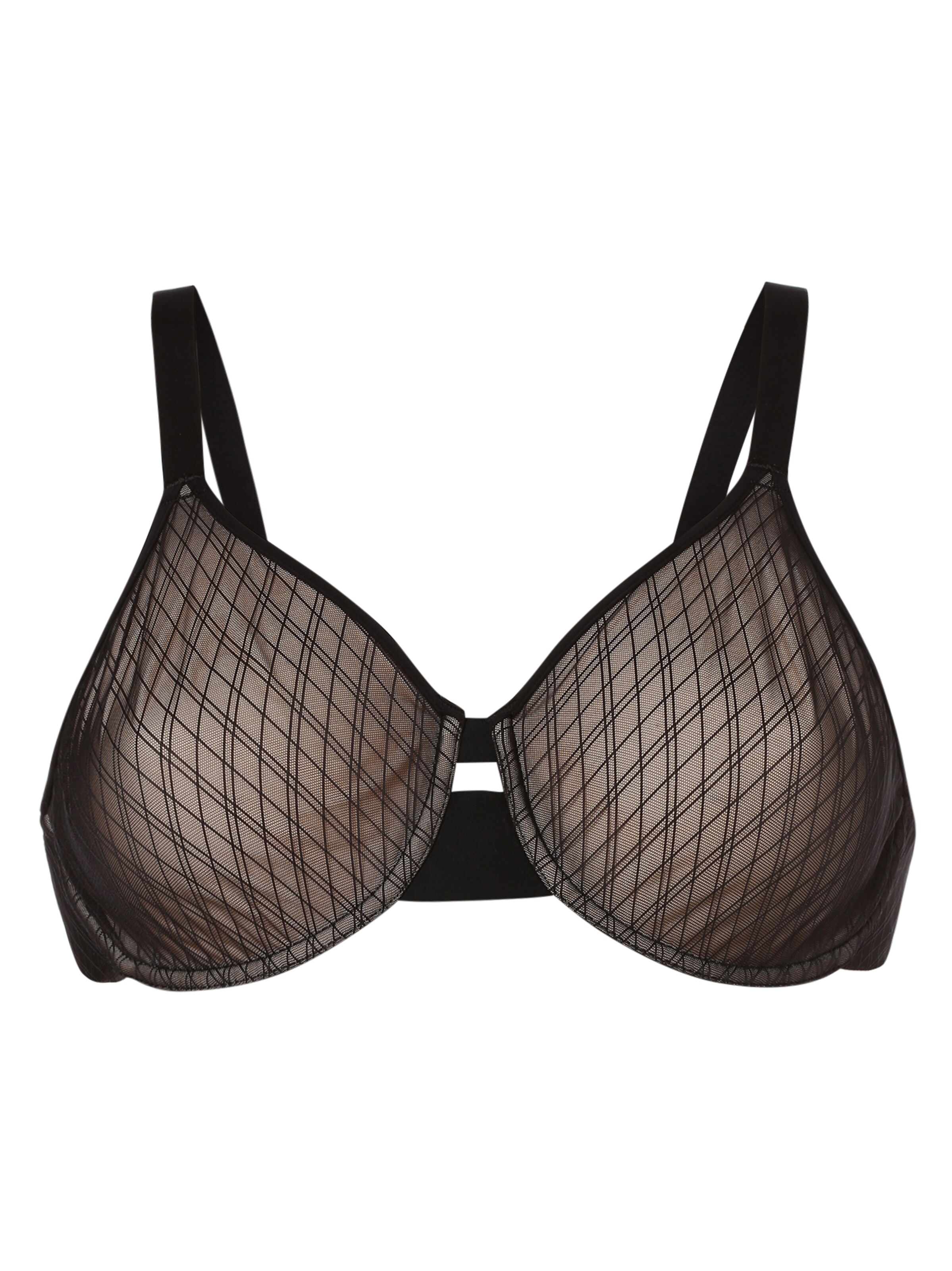 Chantelle Minimizer BH in Schwarz: Vorderseite