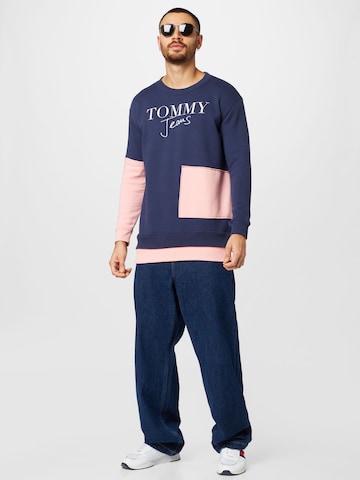 Tommy Jeans Sweatshirt & Sweatjacke in Blauw