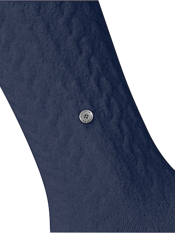 BURLINGTON Socken 'Cable'‌‌‌‌‌‌‌‌‌‌ in Blau