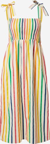 Compania Fantastica - Vestido de verão em mistura de cores: frente