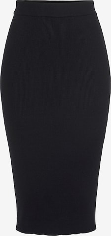 LASCANA - Falda en negro: frente