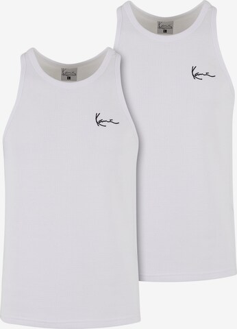 Karl Kani Shirt 'Essential' in White: front