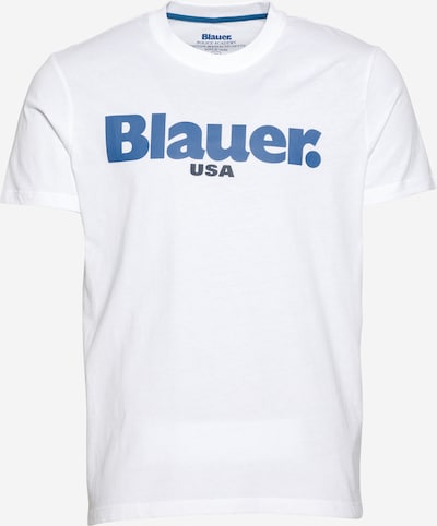 Blauer.USA Tričko 'MANICA CORTA' - modrá / bílá, Produkt