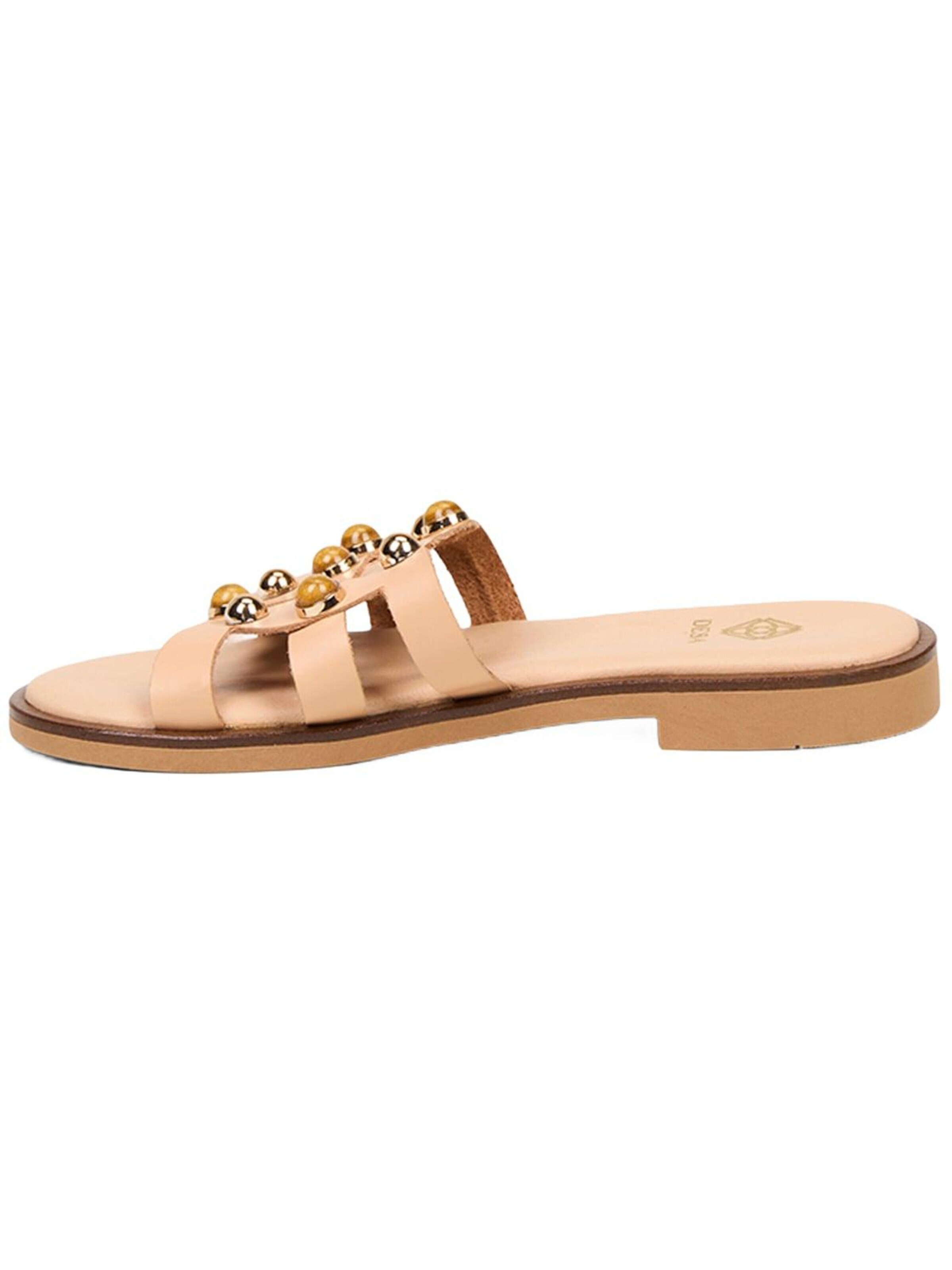 Mule 'Pantoletten' Desa en beige