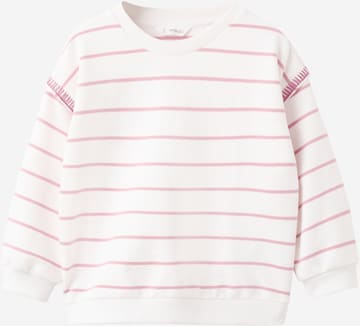 Bluză de molton de la MANGO KIDS pe roz: față