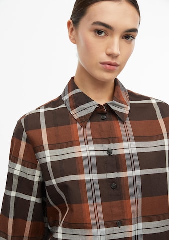 s.Oliver Bluse in Braun: Vorderseite