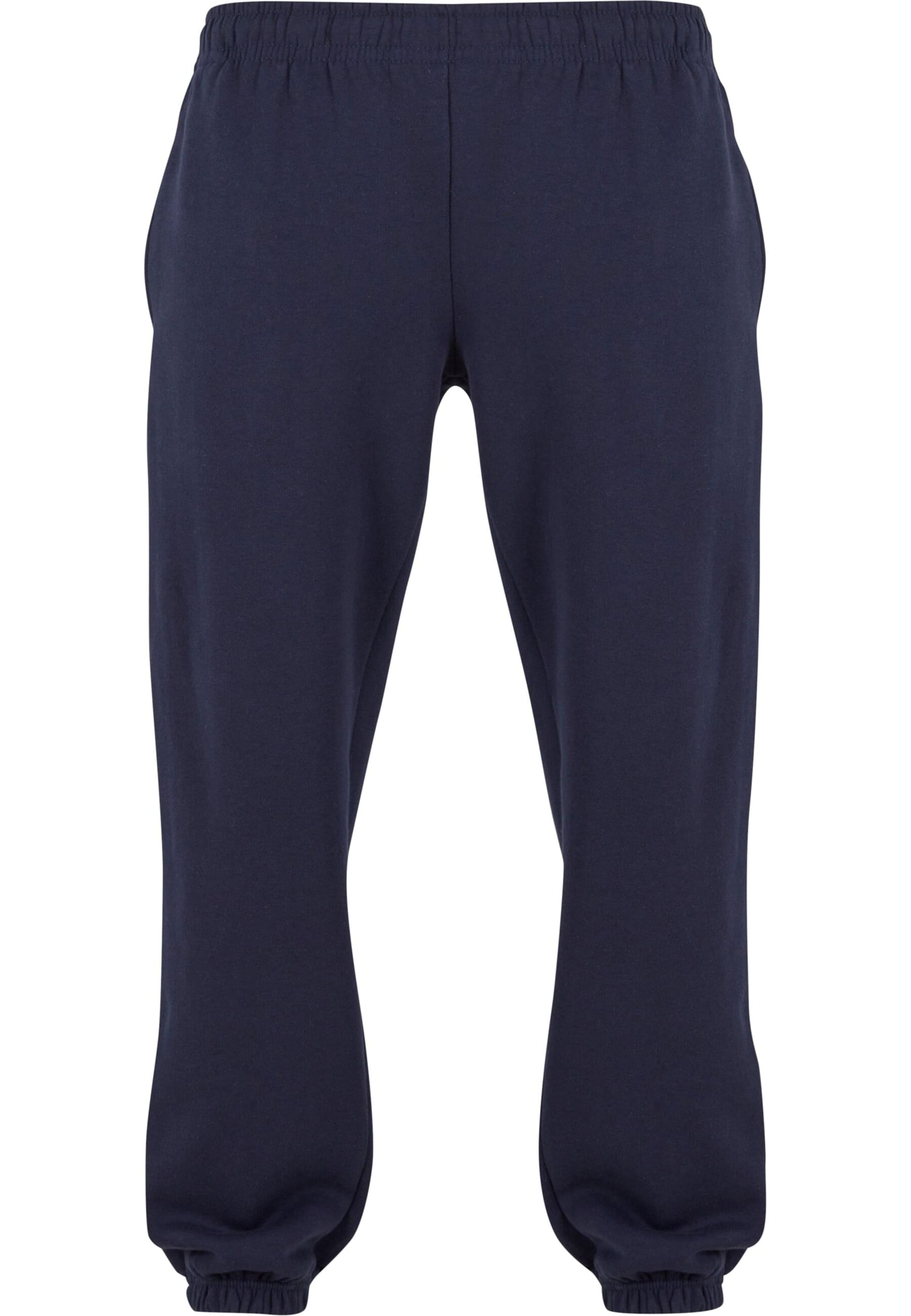 Effilé Pantalon 'Essential' Urban Classics en bleu : devant