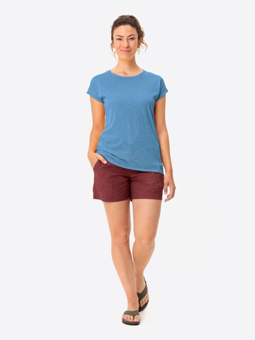 VAUDE Functioneel shirt 'W Moja T IV' in Blauw