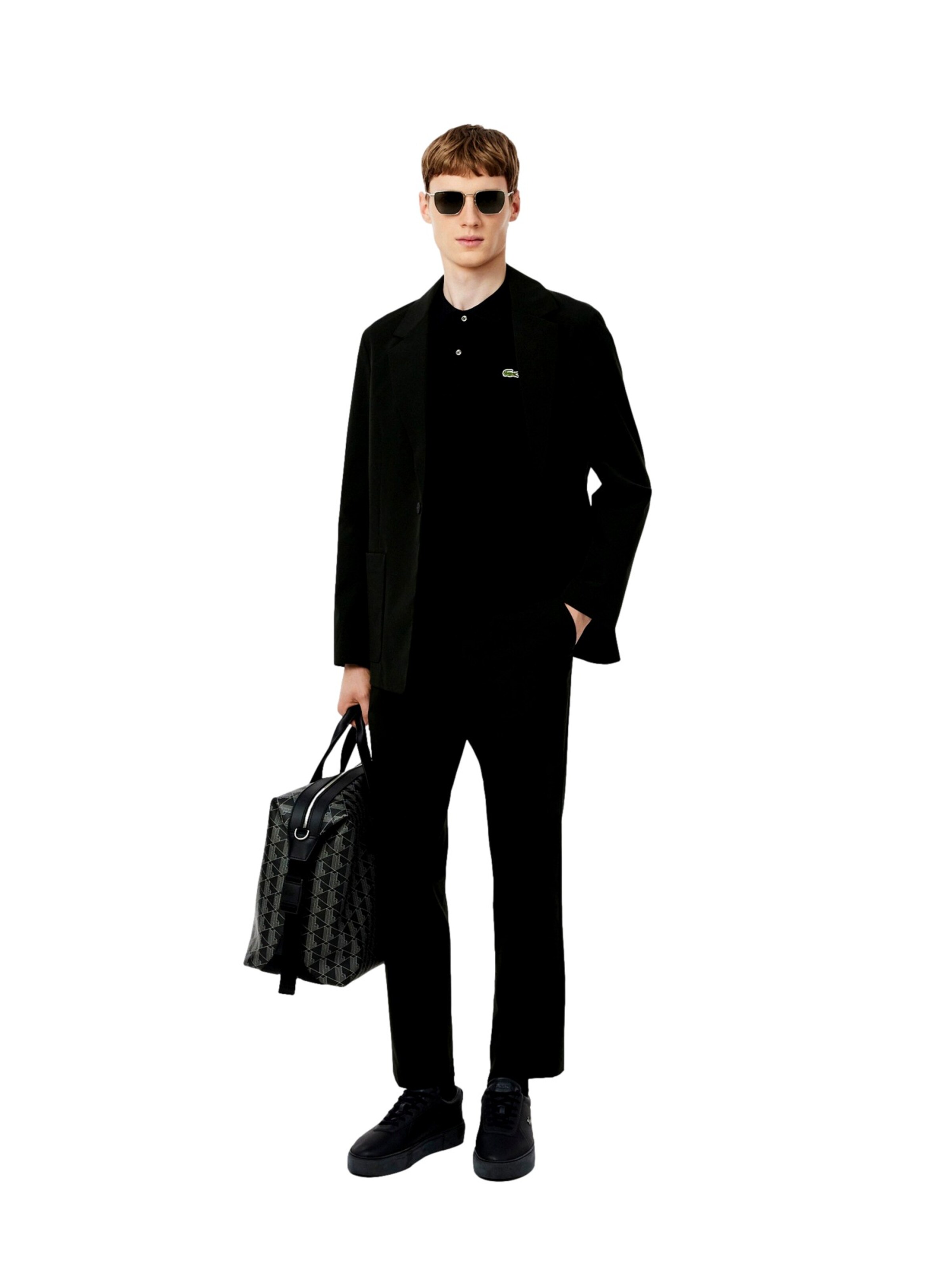 LACOSTE Bluser & t-shirts i sort