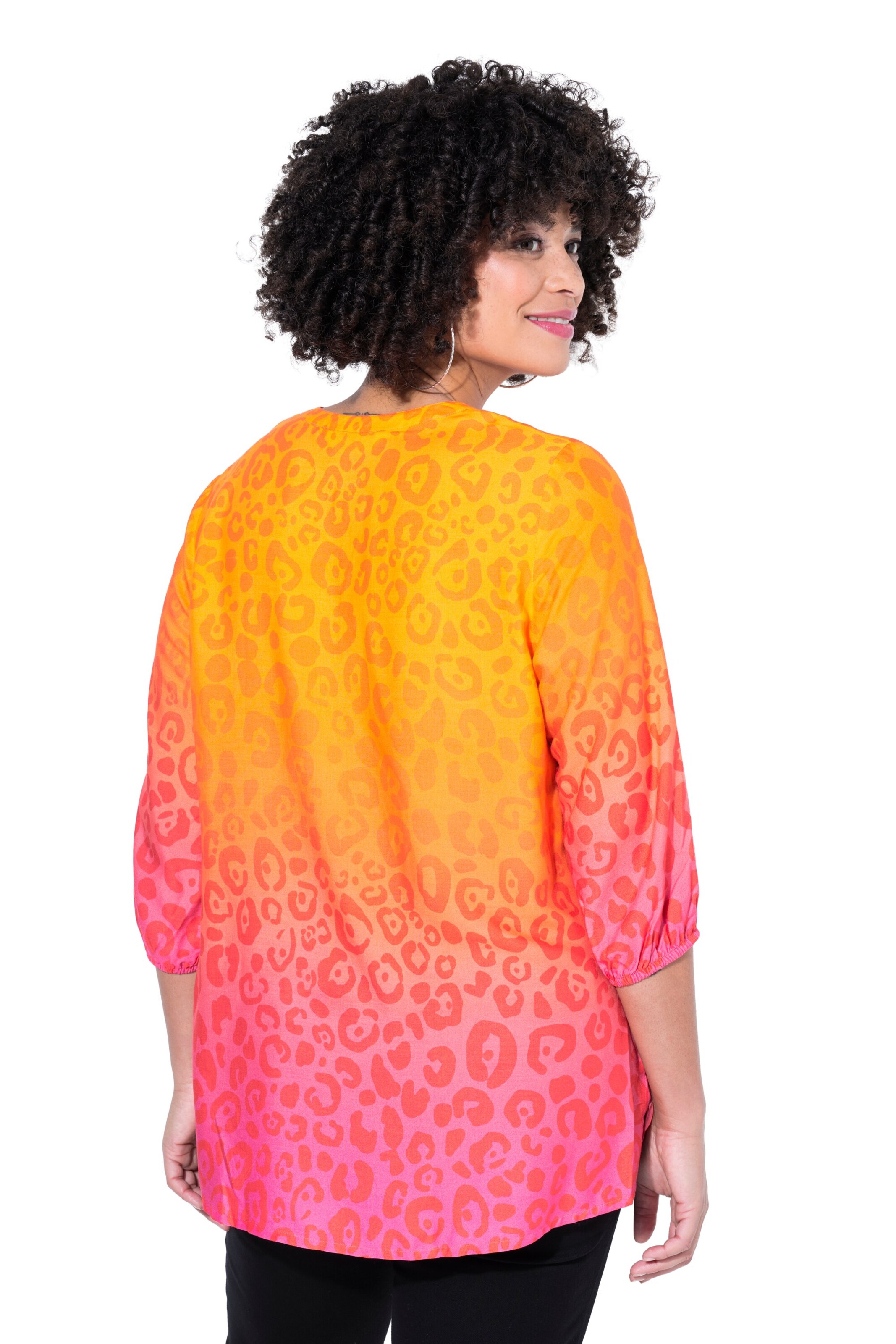 Angel of Style Blouse in Orange