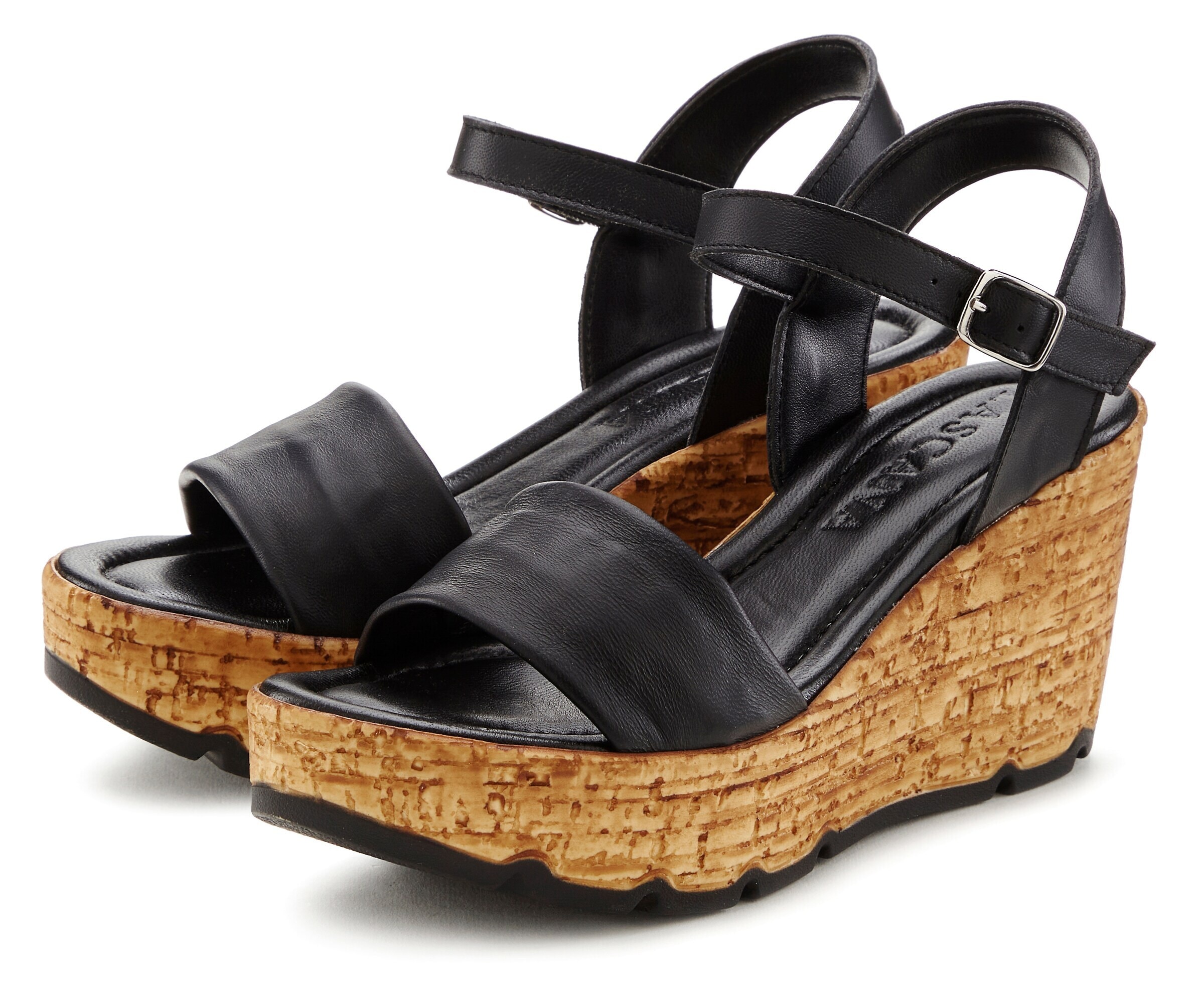 LASCANA Sandale in Schwarz