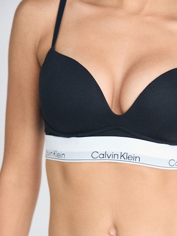 Push-up Soutien-gorge Calvin Klein Underwear en noir