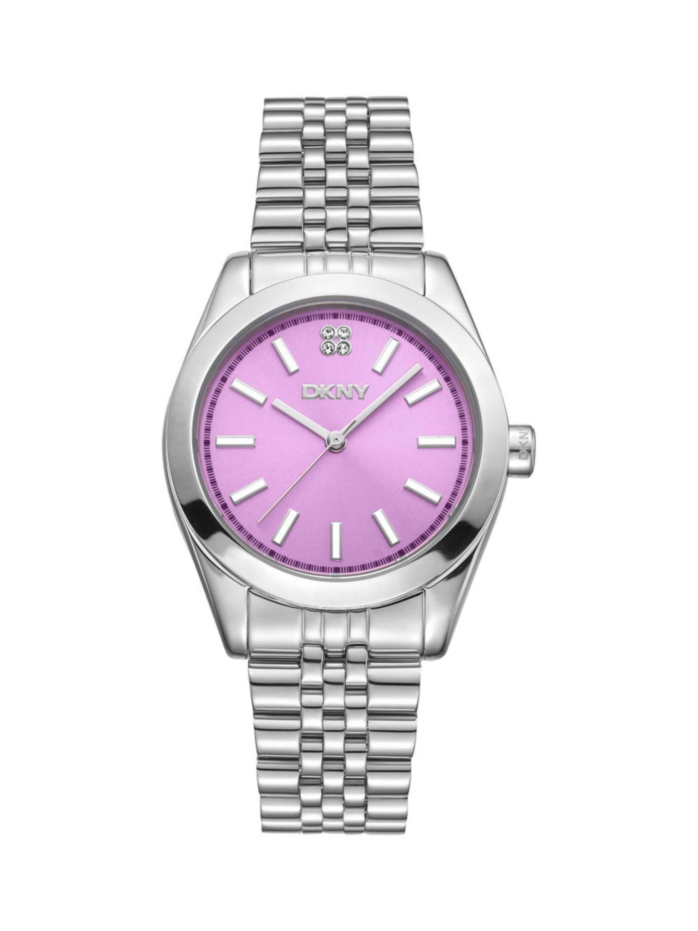 DKNY Analog Watch 'Nolita' in Silver: front