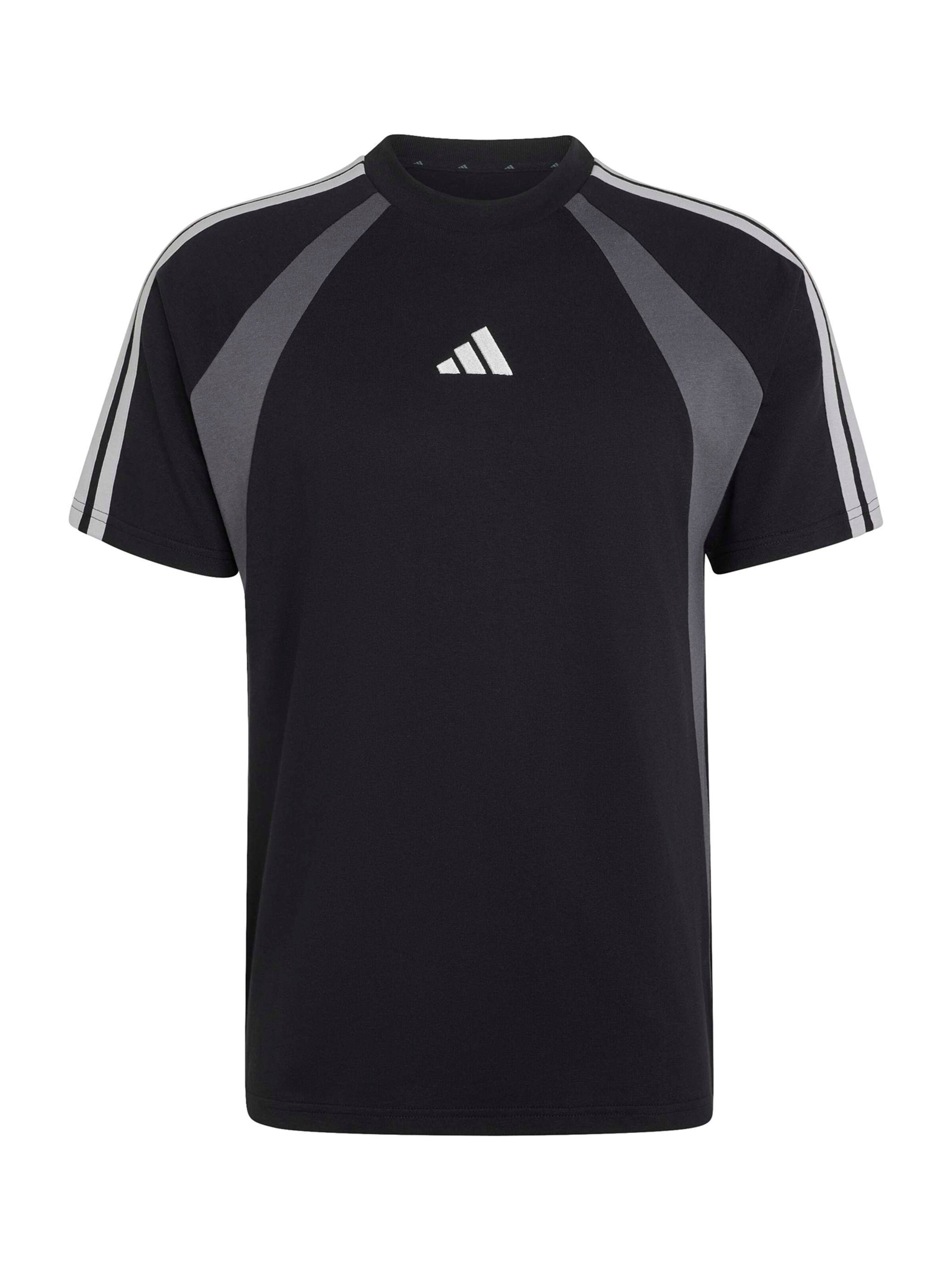 T-Shirt fonctionnel ADIDAS SPORTSWEAR en noir : devant