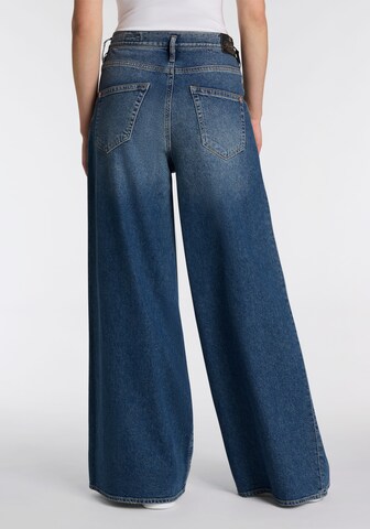 Herrlicher Wide Leg Jeans in Blau