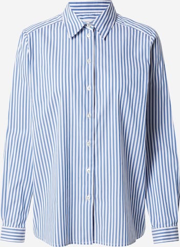 Camicia da donna di Emily Van Den Bergh in blu: frontale