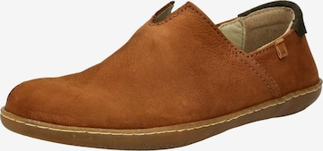 Chaussure basse EL NATURALISTA en marron : devant