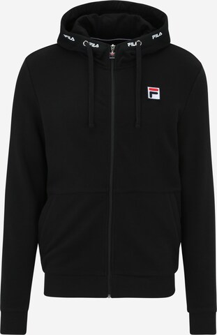 FILA Sportsweatjacke 'Benny' in Schwarz: predná strana