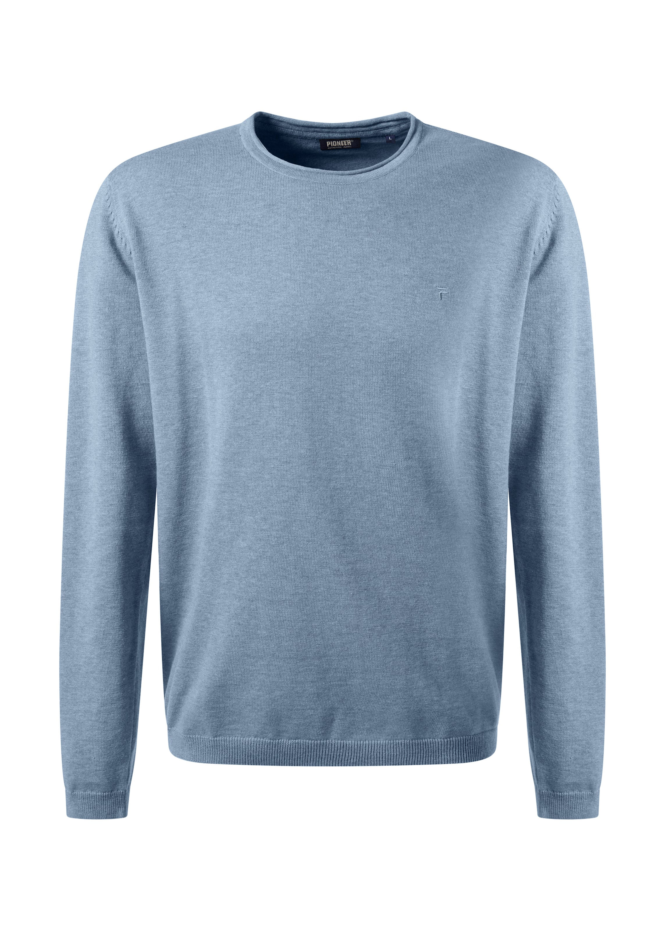 Pioneer Authentic Jeans Pullover in Blau: Vorderseite