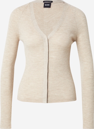 Kardiganas 'Friva' iš BOSS, spalva – marga smėlio spalva, Prekių apžvalga