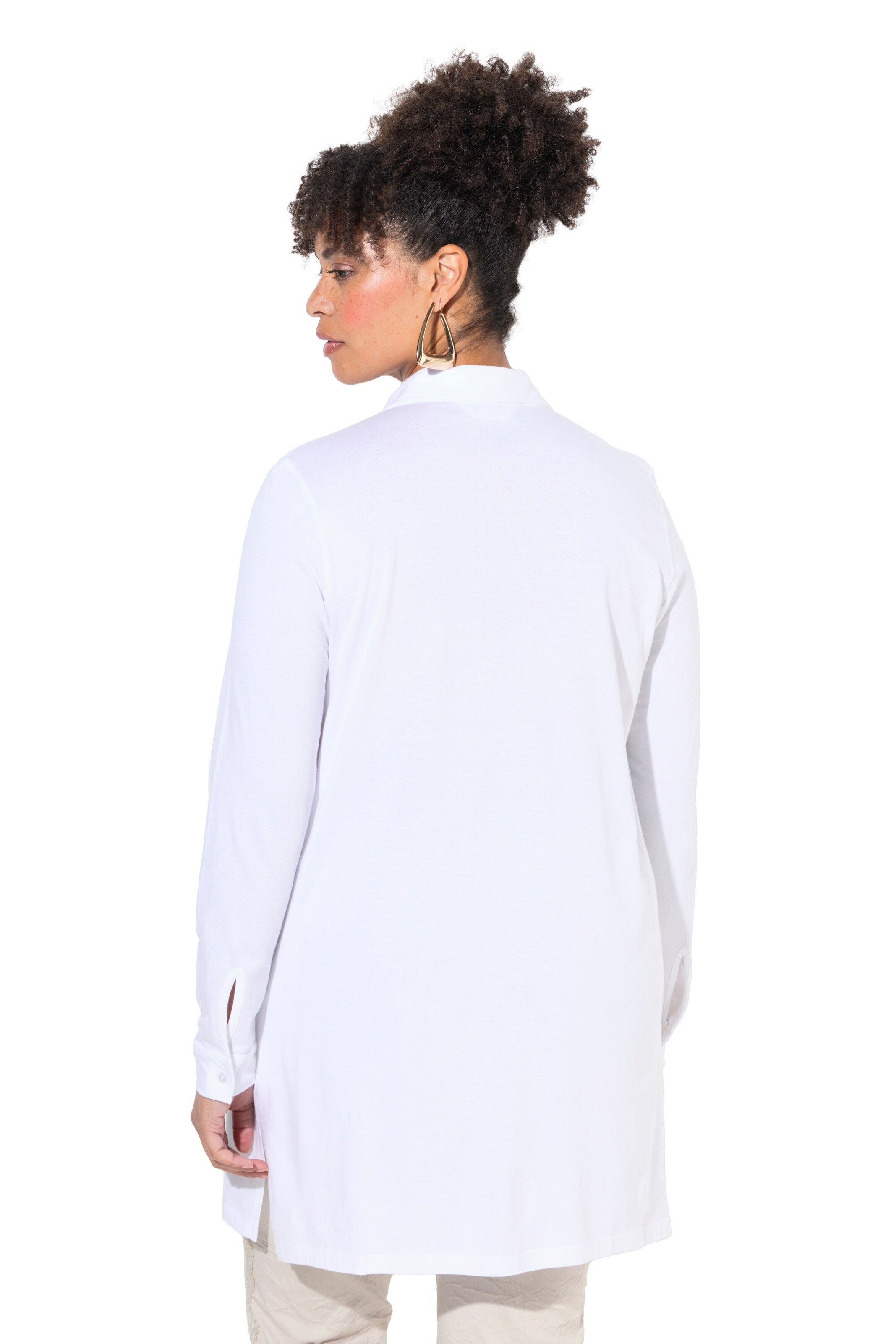MIAMODA Blouse in White