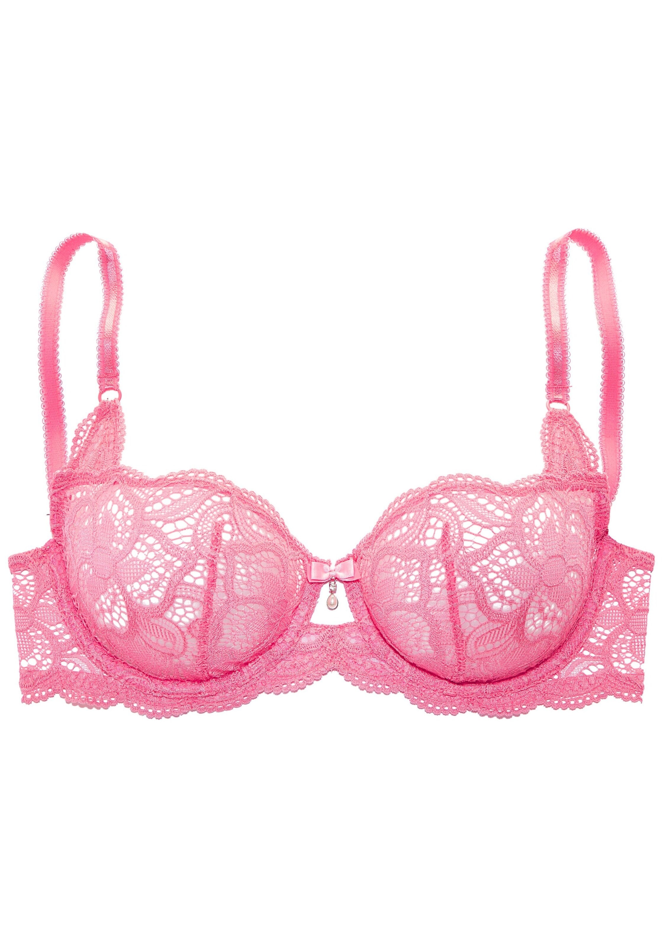 LASCANA Balconette BH in Pink: Vorderseite