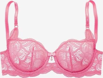 LASCANA Balconette BH in Pink: Vorderseite