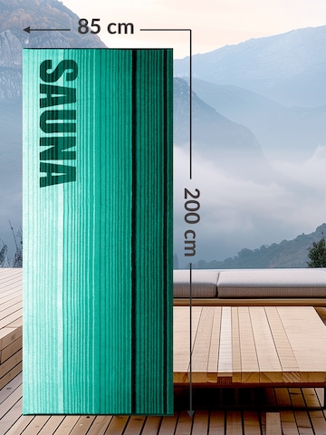 Lashuma Towel 'Oslo' in Green