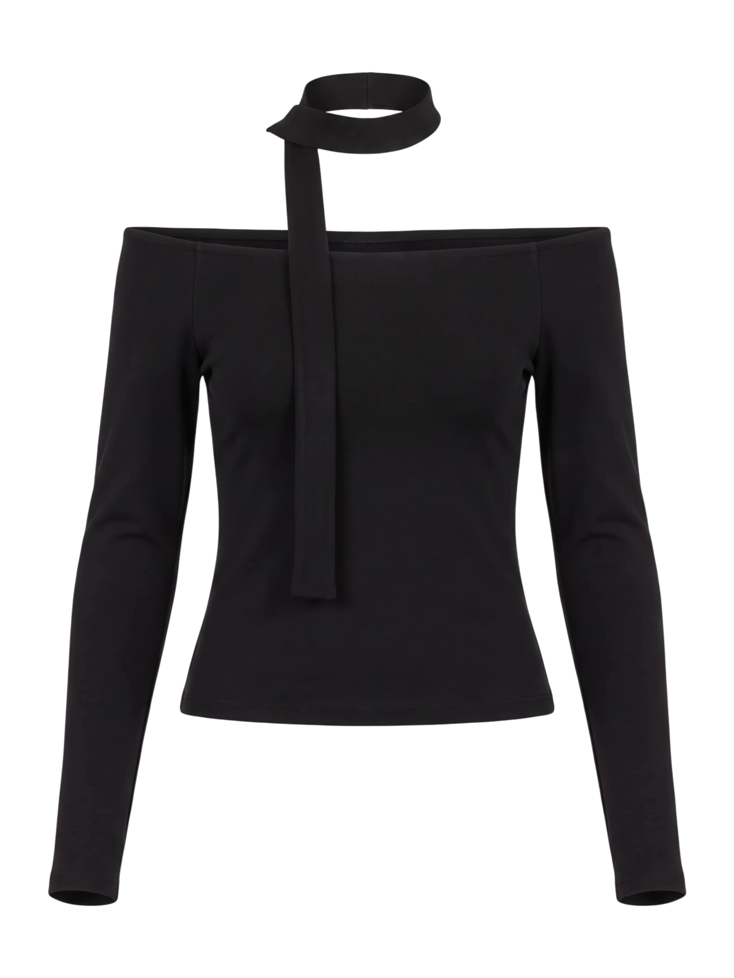 ABOUT YOU Shirt 'Jo' in Schwarz: Vorderseite