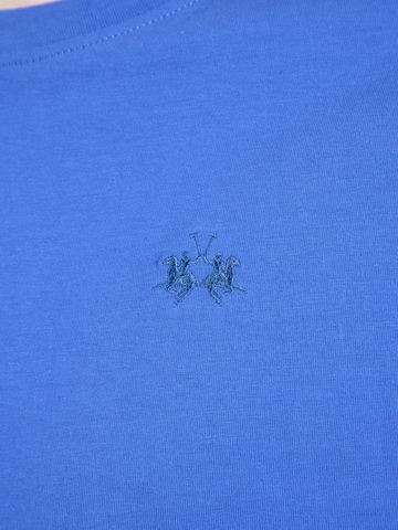 La Martina T-Shirt in Blau