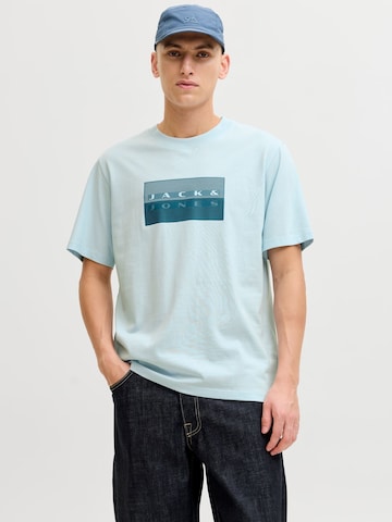 T-Shirt 'JCOFusion' JACK & JONES en bleu : devant