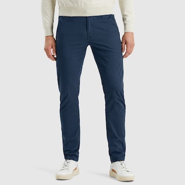 PME Legend Chino Pants in Blue: front