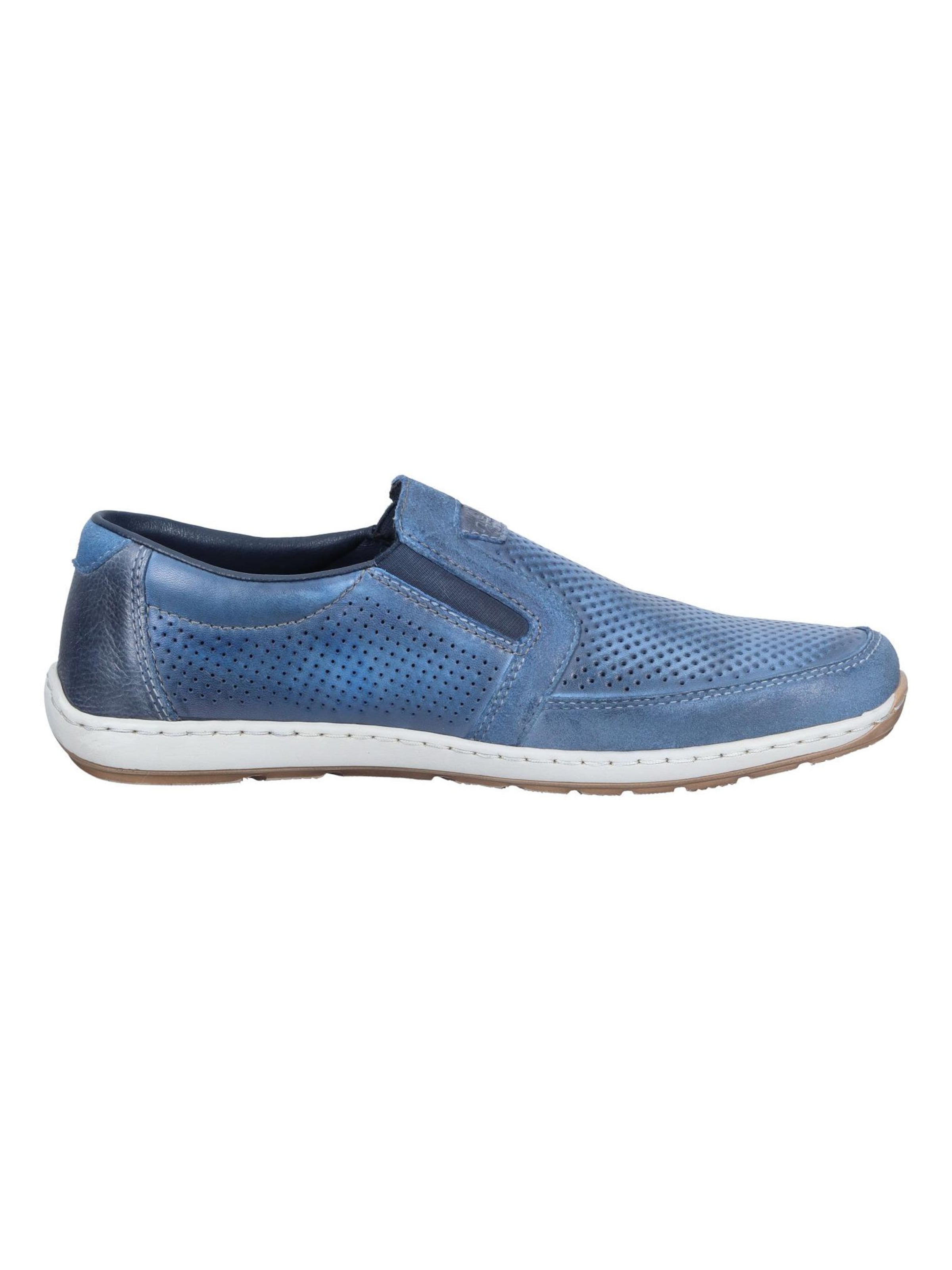 Rieker Classic Flats in Blue