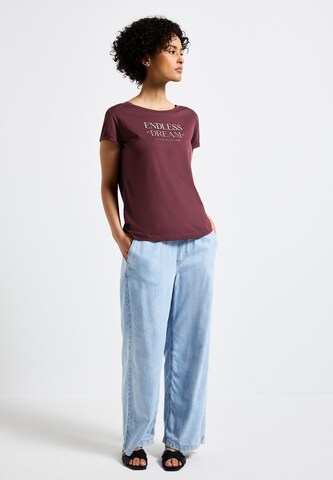 STREET ONE T-Shirt in Rot