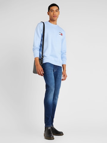 Felpa 'Essential' di Tommy Jeans in blu