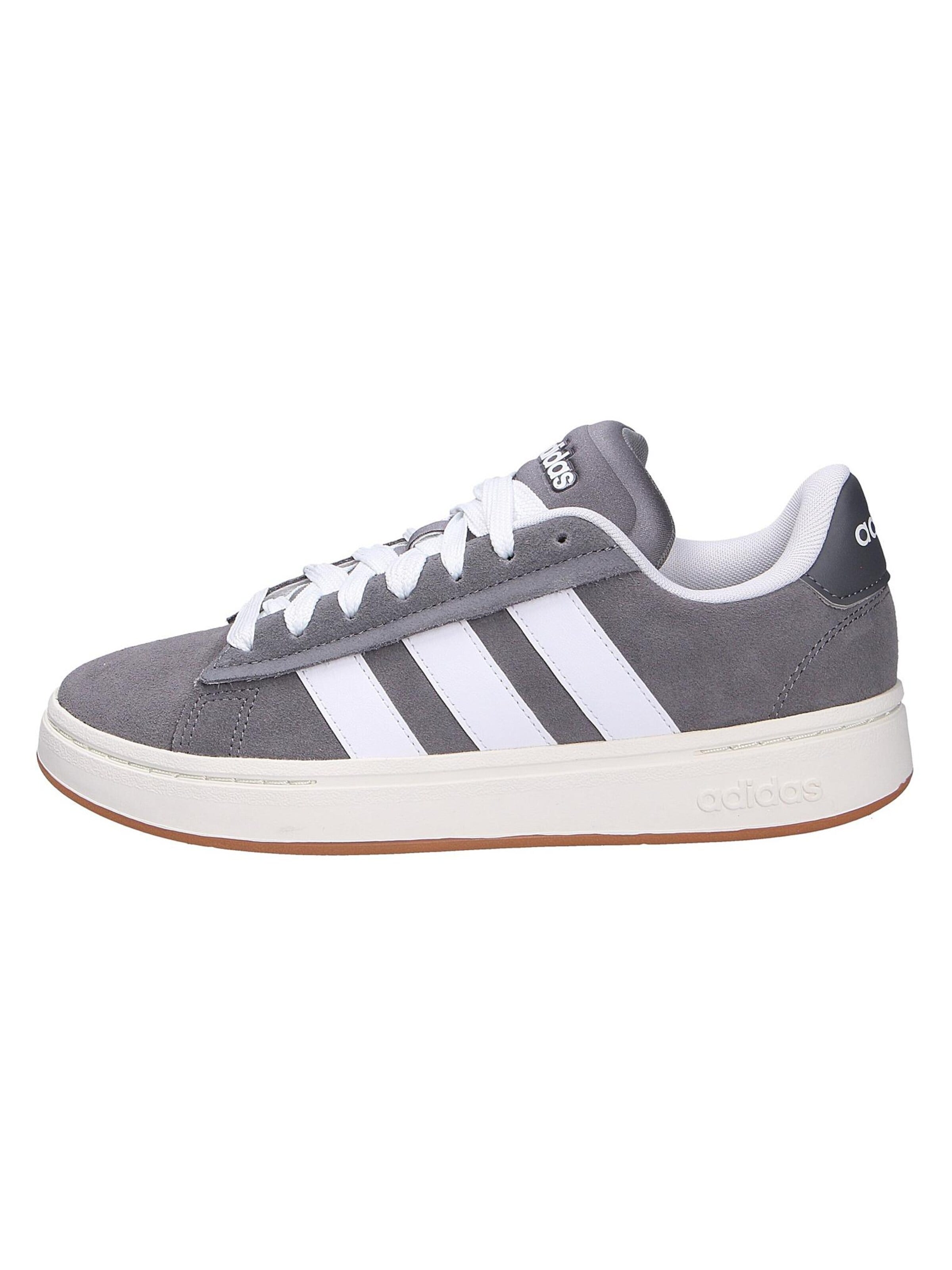 pelēks ADIDAS SPORTSWEAR Zemie brīvā laika apavi 'GRAND COURT ALPHA 00S'