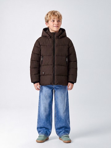 NAME IT Winterjacke 'NKM Melvin' in Braun