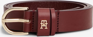 raudona TOMMY HILFIGER Diržas 'ESSENTIAL EFFORTLESS': priekis