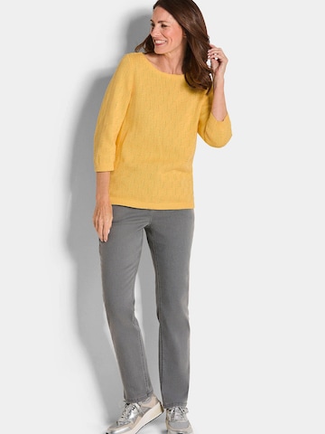 Goldner Pullover in Gelb