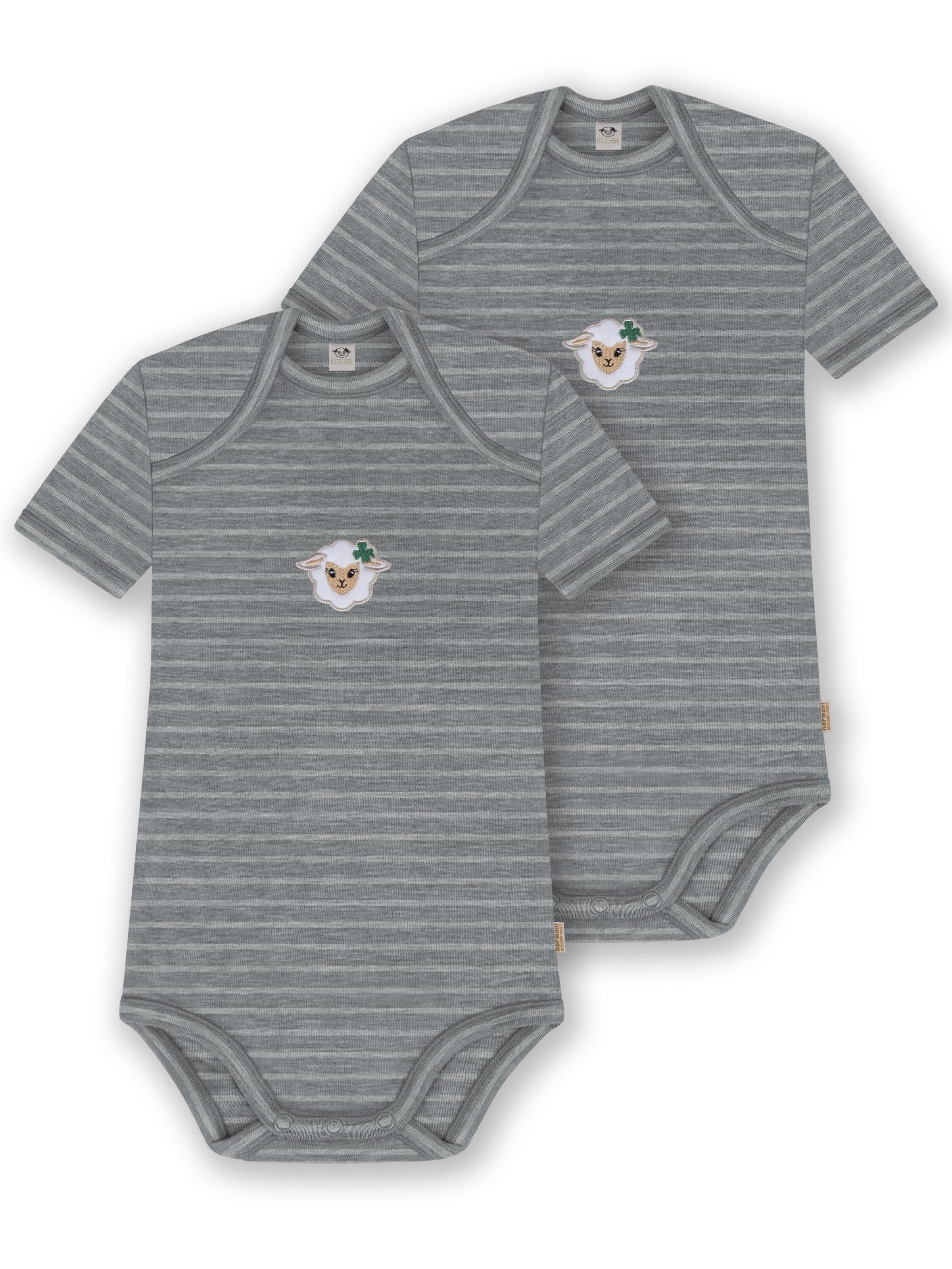 normani Romper/bodysuit 'Tauranga' in Grey: front