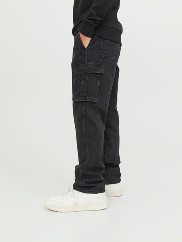 Jack & Jones Junior Regular Hose 'Chris SBD 312' in Schwarz