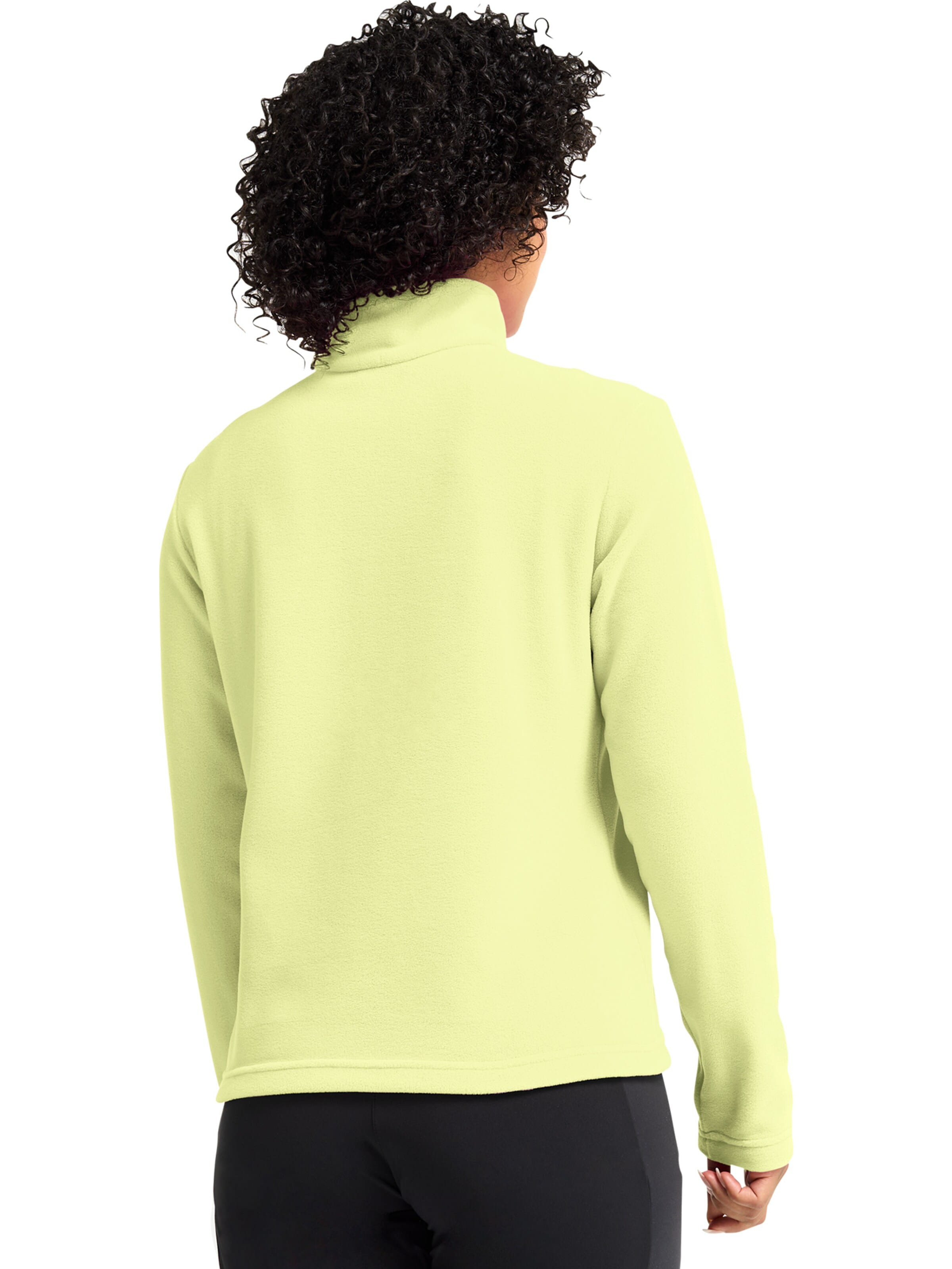 JACK WOLFSKIN Pullover 'Taunus 100 Half-Zip'‌‌‌‌‌‌ in Gelb